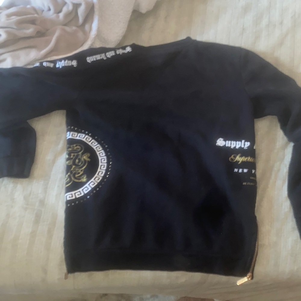 Supply and demand crewneck